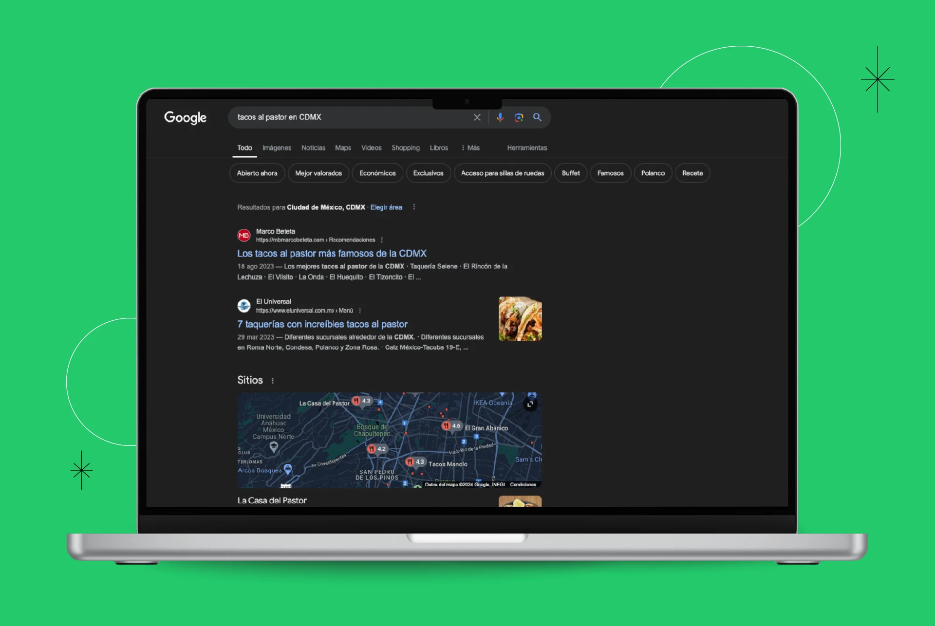 elegir palabras clave en google