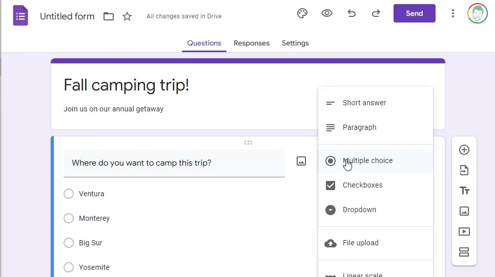 google forms app