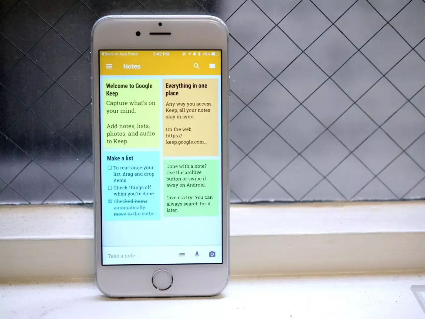 google keep app