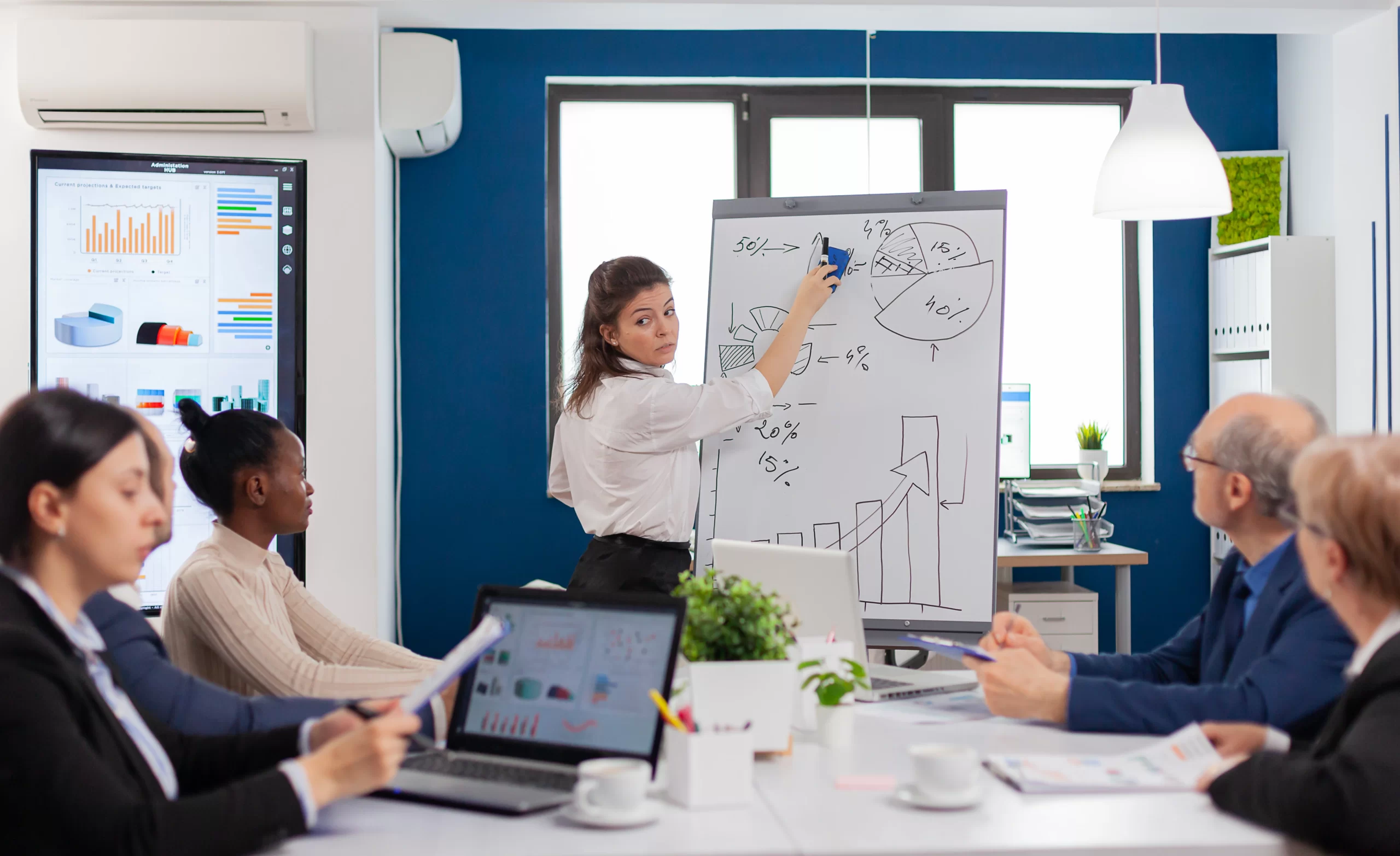 equpo haciendo una estrategia de ventas 1