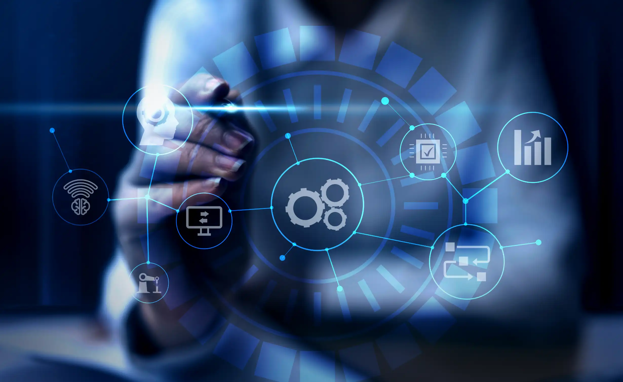 inteligencia artificial realizando automatización inteligencia artificial realizando automatización