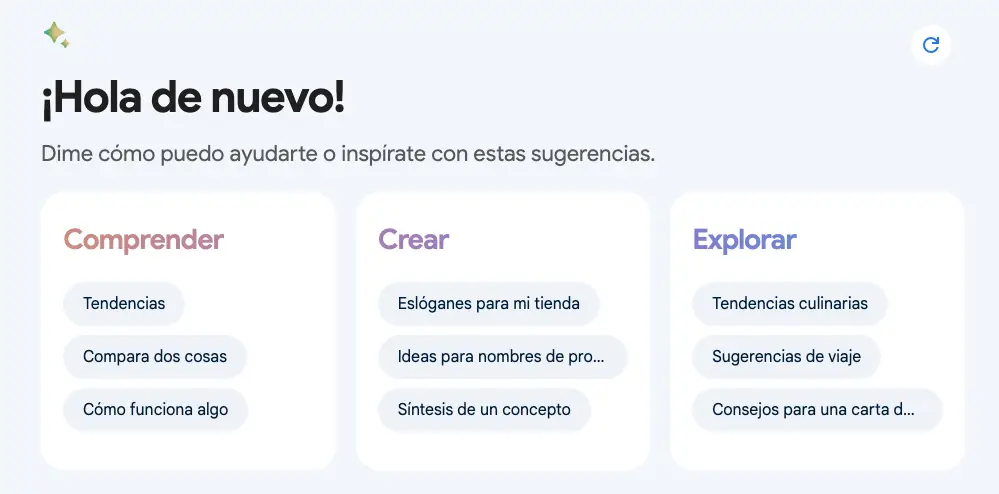 google bard interfaz google bard interfaz