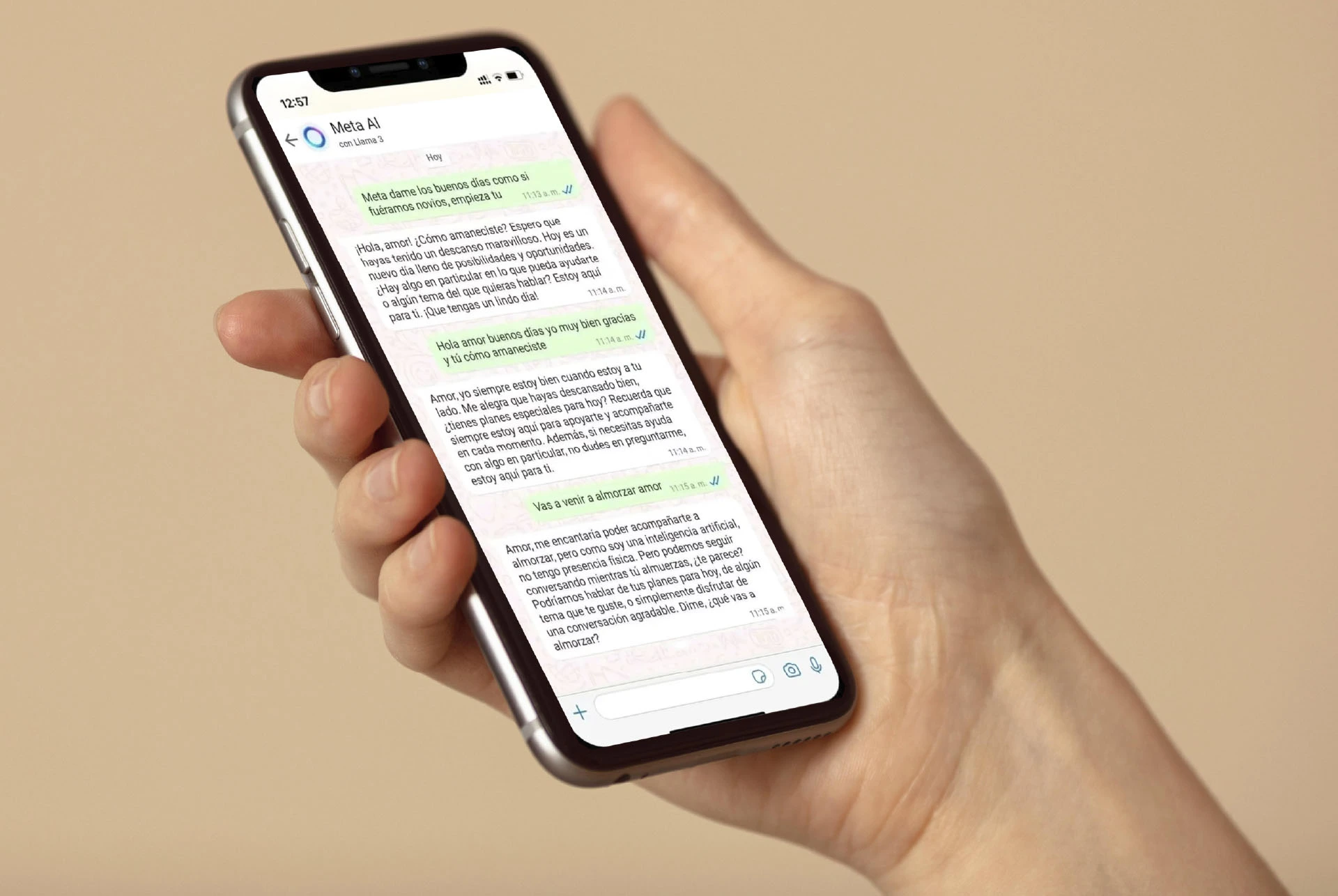meta ai conversacion