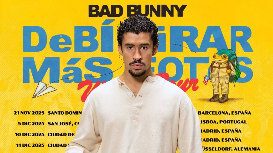 gira debí tirar más fotos bad bunny gira 2025