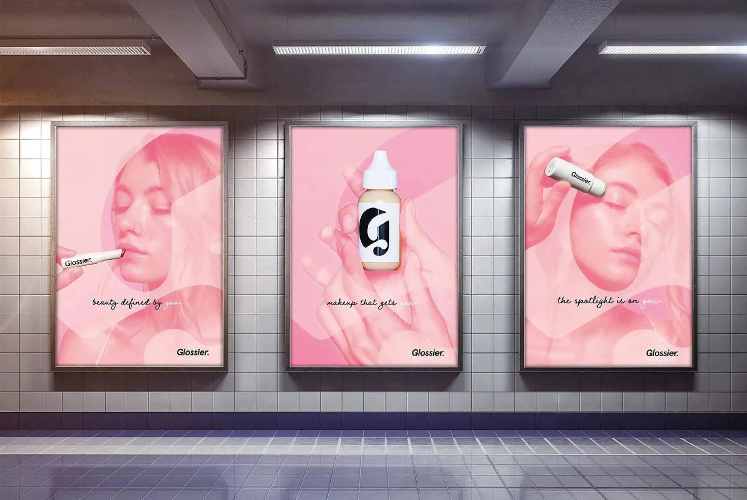 glossier