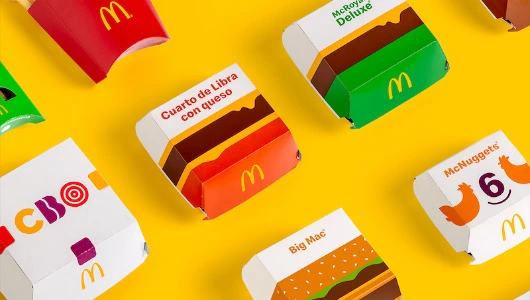 packaging de marca macdonalds