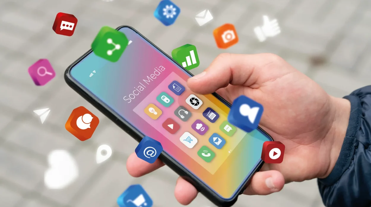 celular con aplicaciones