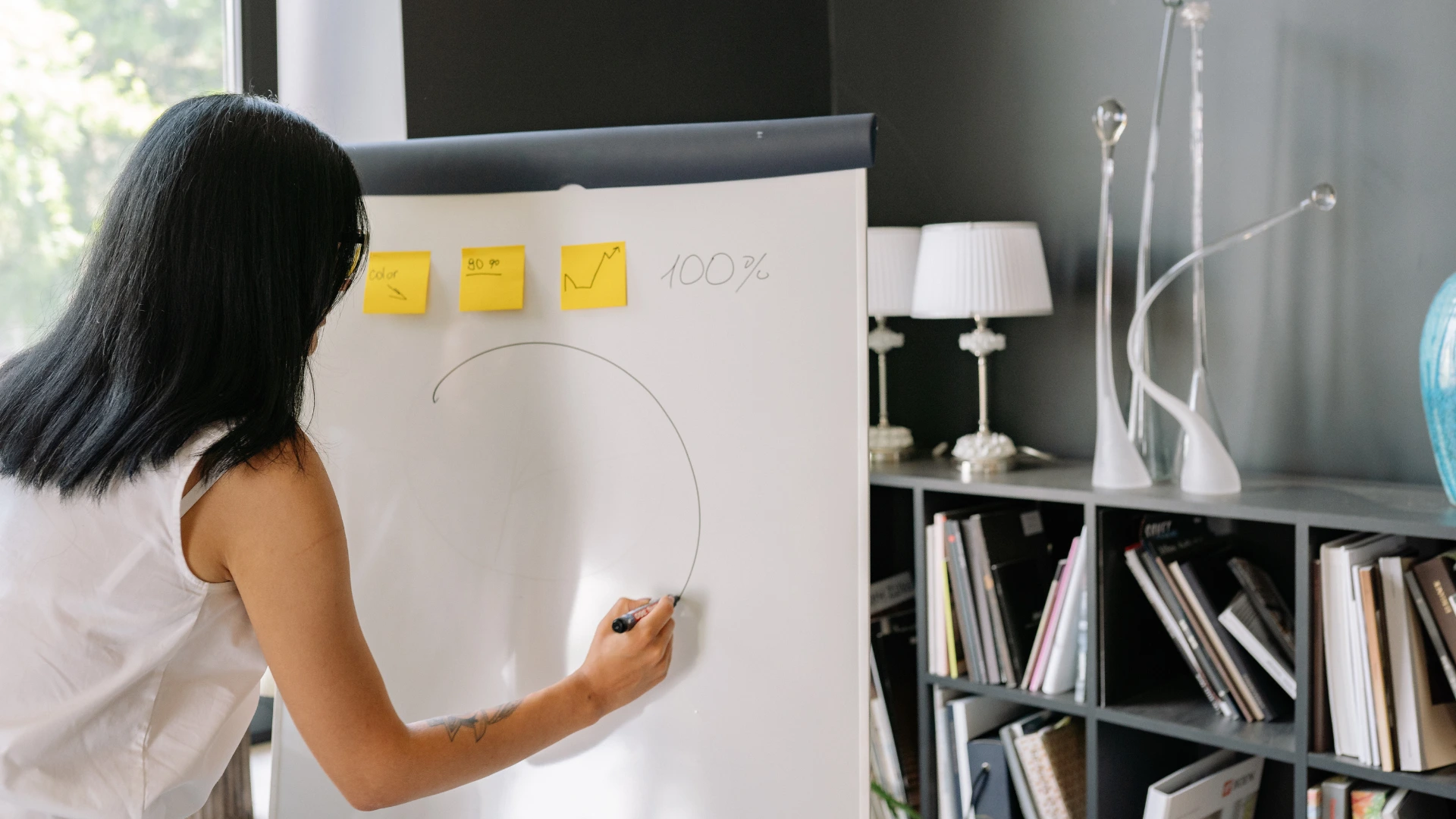 mujer creando plan estrategia mujer-creando-plan-estrategia