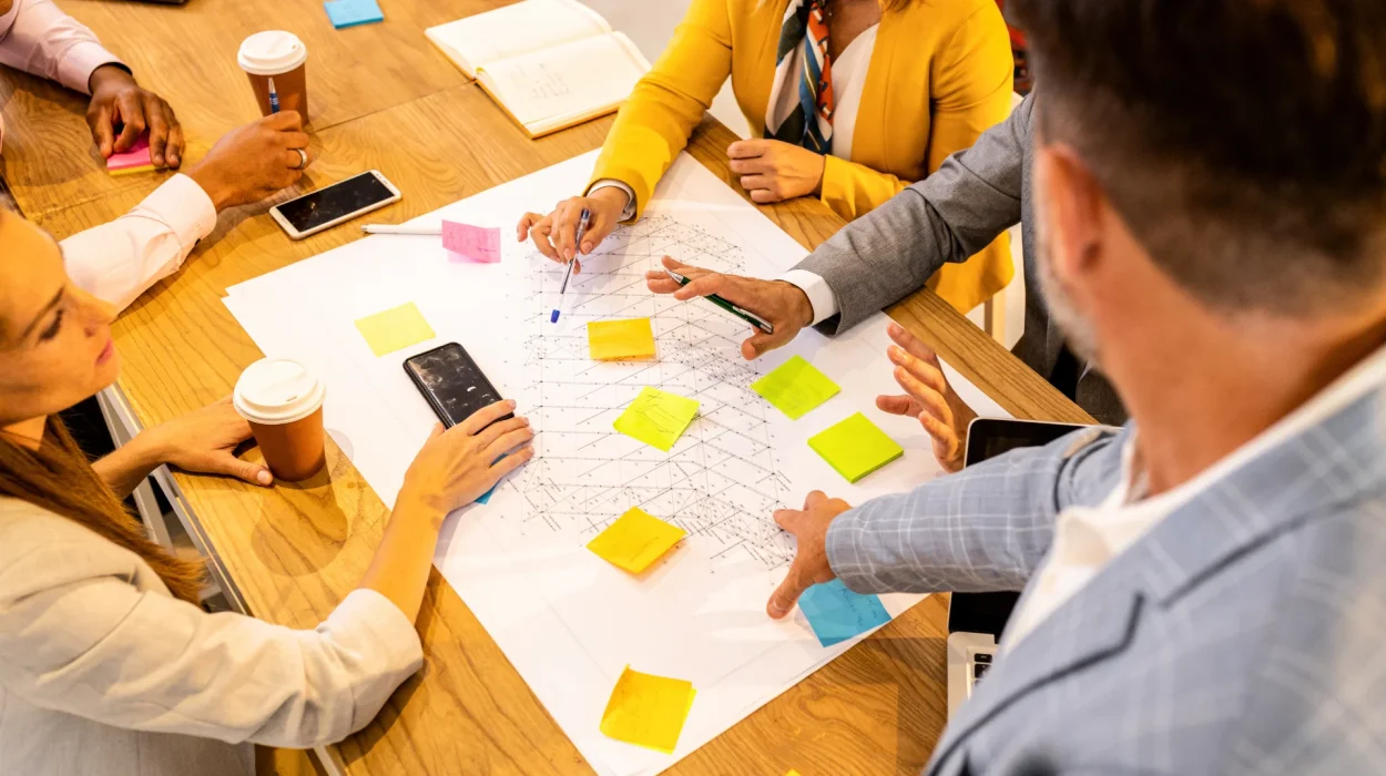 Equipo-realizando-planeación-de-anuncios