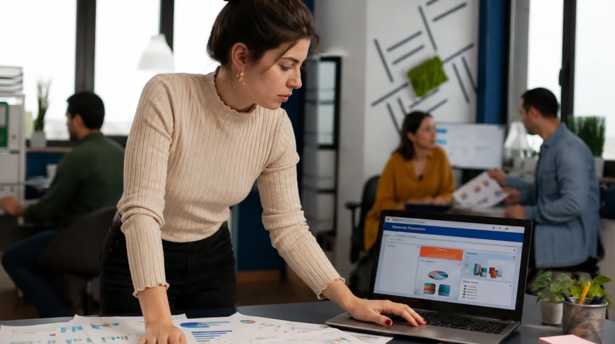 mujeres-revisan-informacion-laptop